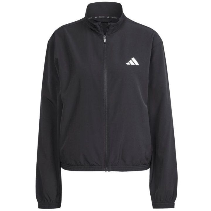 Moteriška striukė adidas Train Essentials 3-Stripes, juoda ir balta