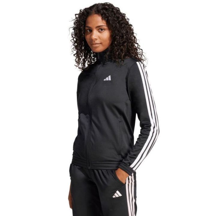 Moteriškas džemperis su stačia apykakle adidas Essentials 3-Stripes