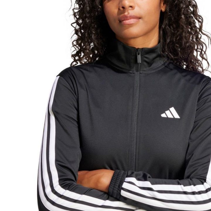 Moteriškas džemperis su stačia apykakle adidas Essentials 3-Stripes