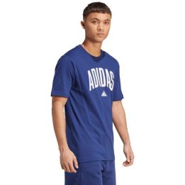 Vyriški marškinėliai adidas Collegiate Lineage Graphic, tamsiai mėlyni