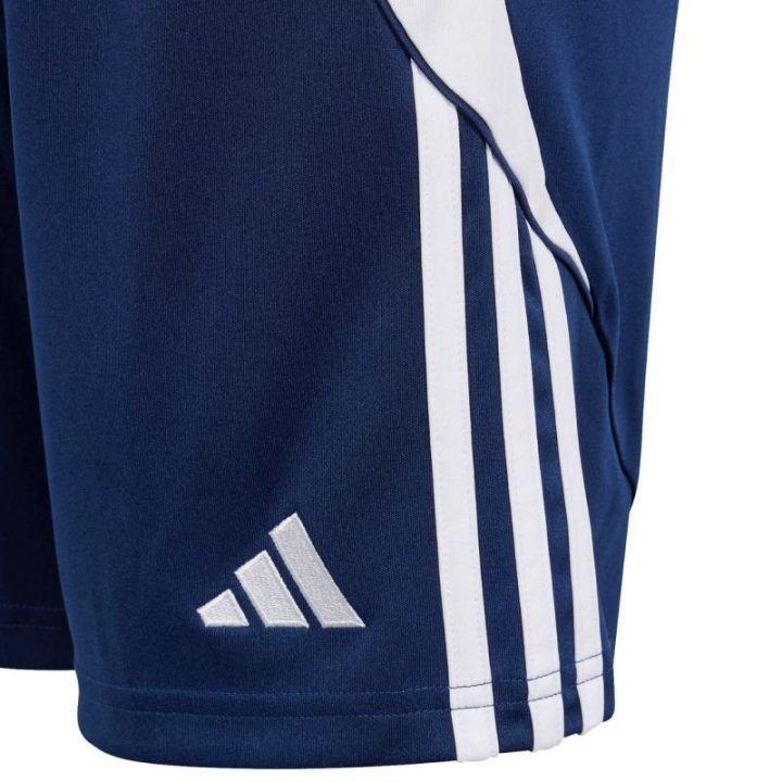 Vaikiški šortai adidas Tiro 24 Training, tamsiai mėlyni ir balti
