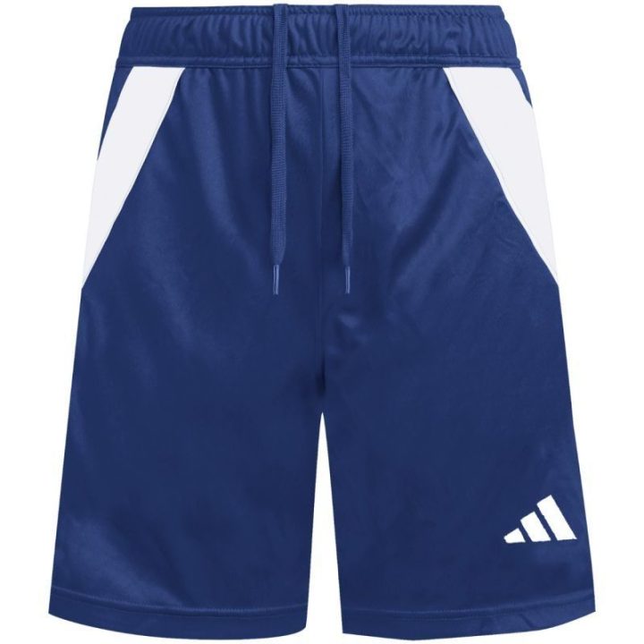 Vaikiški šortai adidas Tiro 24 Training, tamsiai mėlyni ir balti