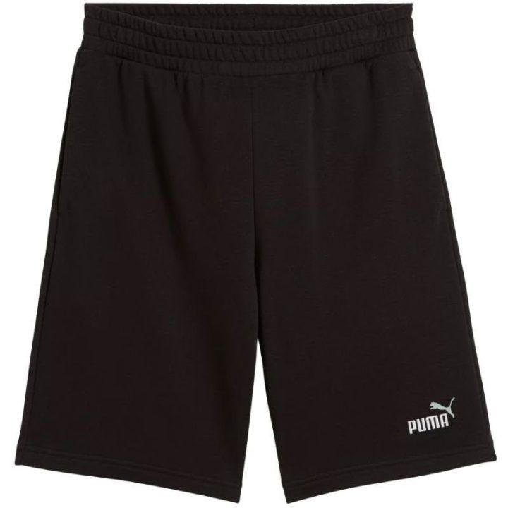 Vyriški medvilniniai šortai Puma Ess 2 Color No. 1 Logo, juodi