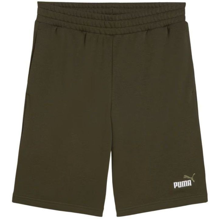 Vyriški medvilniniai šortai Puma Ess 2 Color No. 1 Logo, chaki