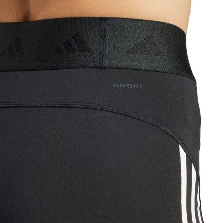 Moteriški šortai aukštu liemeniu adidas Hyperglam 3-Inch, juodi