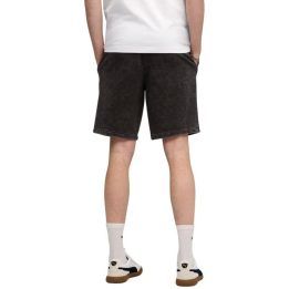 Vyriški šortai Puma Ess Elevated Relaxed Wash, juodi ir pilki