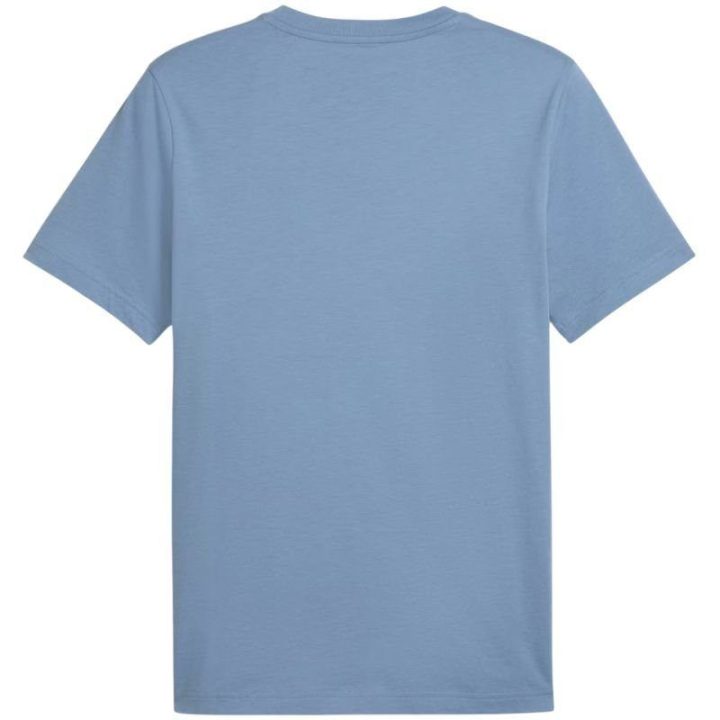 Vyriški marškinėliai Puma Ess 2 Color Small No. 1 Logo, mėlyni