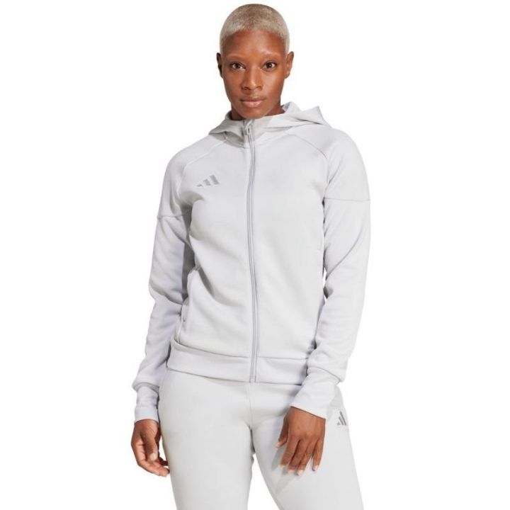 Moteriškas džemperis adidas Tiro 25 Full-Zip, pilkas