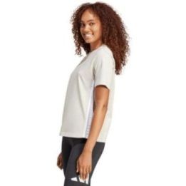 Moteriški medvilniniai marškinėliai adidas Essentials, pilki