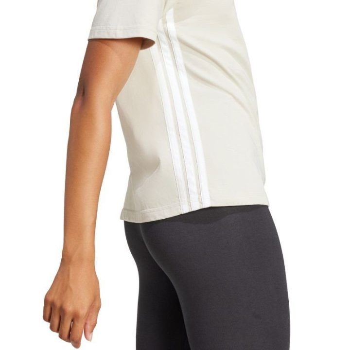 Moteriški medvilniniai marškinėliai adidas Essentials, pilki