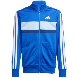 Vaikiškas sportinis kostiumas adidas Tiberio 3-Stripes, mėlynas