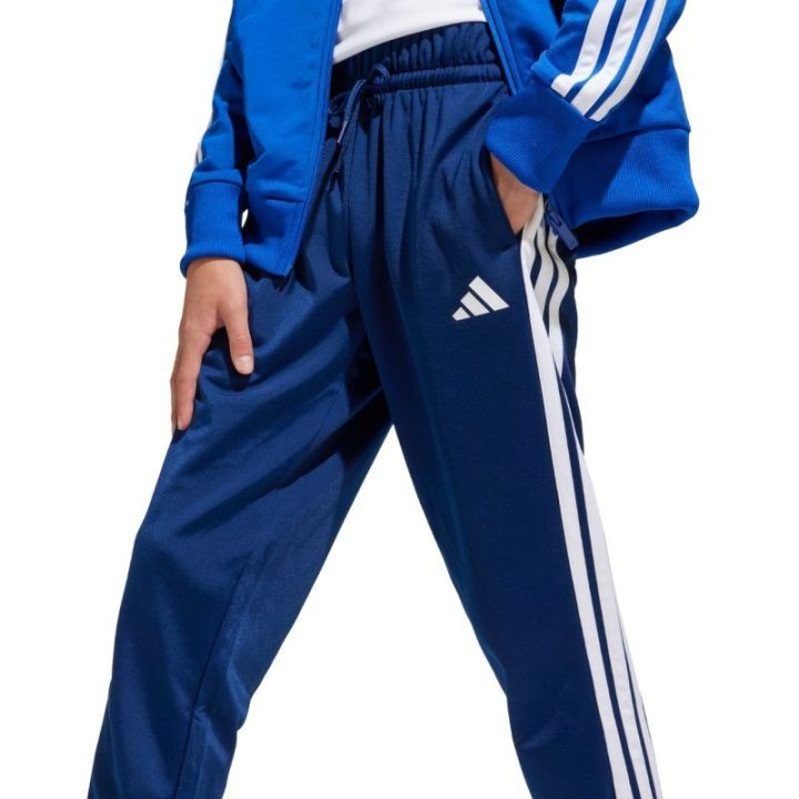 Vaikiškas sportinis kostiumas adidas Tiberio 3-Stripes, mėlynas