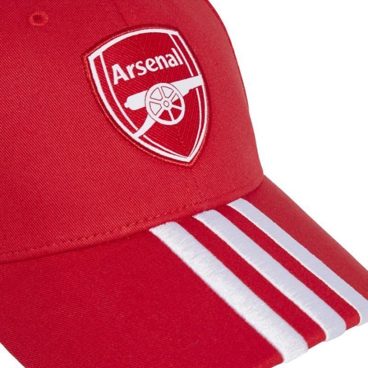 Kepurė su Arsenal logotipu adidas, raudona