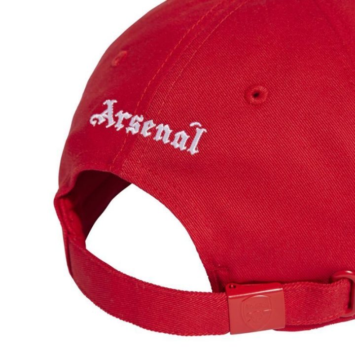 Kepurė su Arsenal logotipu adidas, raudona
