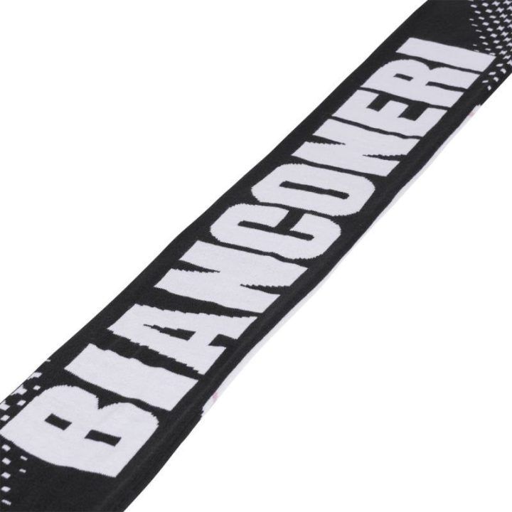 Šalikas adidas Juventus, juodas ir baltas