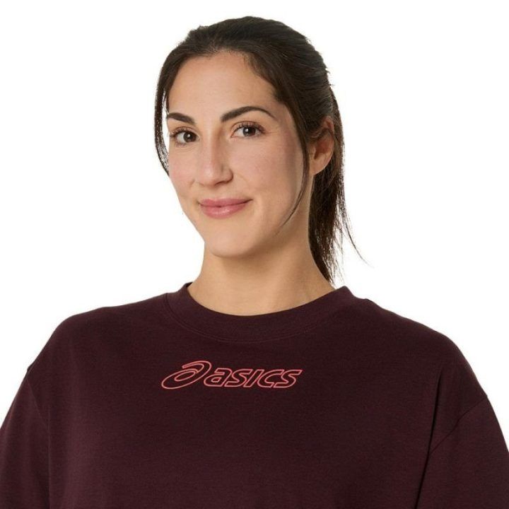 Moteriški greitai džiūstantys marškinėliai Asics Logo Tee
