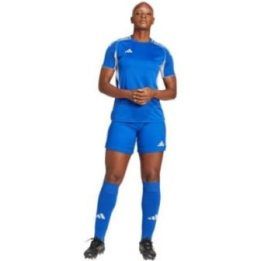 Moteriški futbolo marškinėliai adidas Tiro 25 Competition, mėlyni