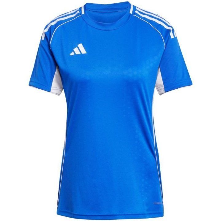 Moteriški futbolo marškinėliai adidas Tiro 25 Competition, mėlyni