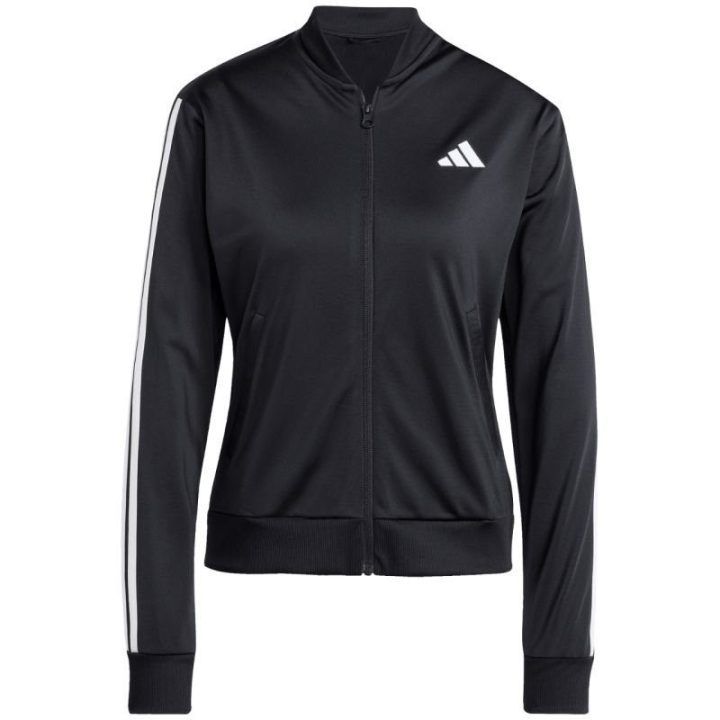 Moteriškas sportinis kostiumas adidas Essentials 3-Stripes, juodas