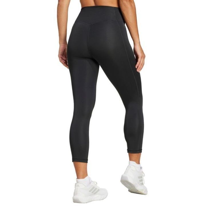 Moteriškos 3/4 tamprės adidas Optime Essentials Stash, juodos
