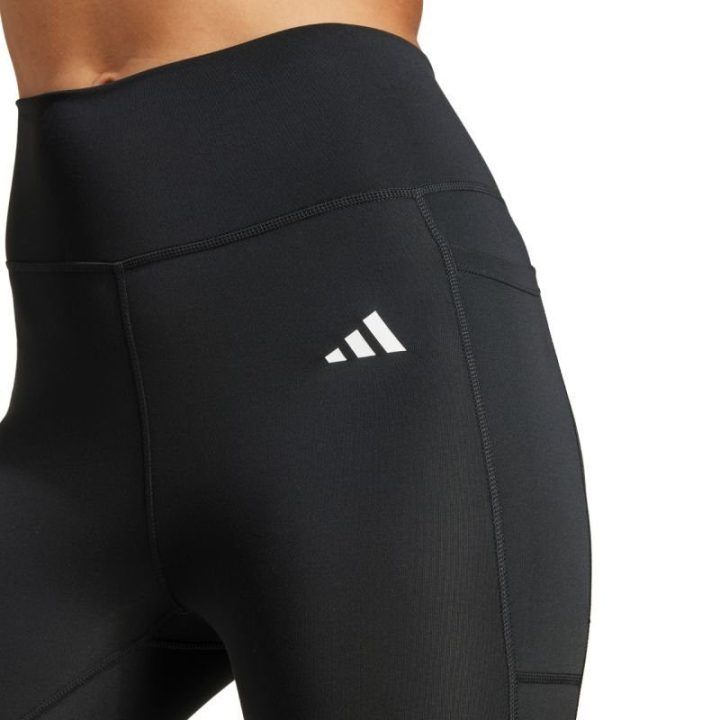 Moteriškos 3/4 tamprės adidas Optime Essentials Stash, juodos