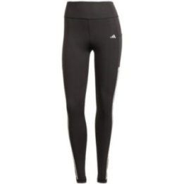 Moteriškos pilno ilgio tamprės adidas Optime 3-Stripes, juodos