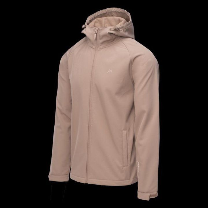Vyriška softshell striukė su reguliuojamu gobtuvu Martes