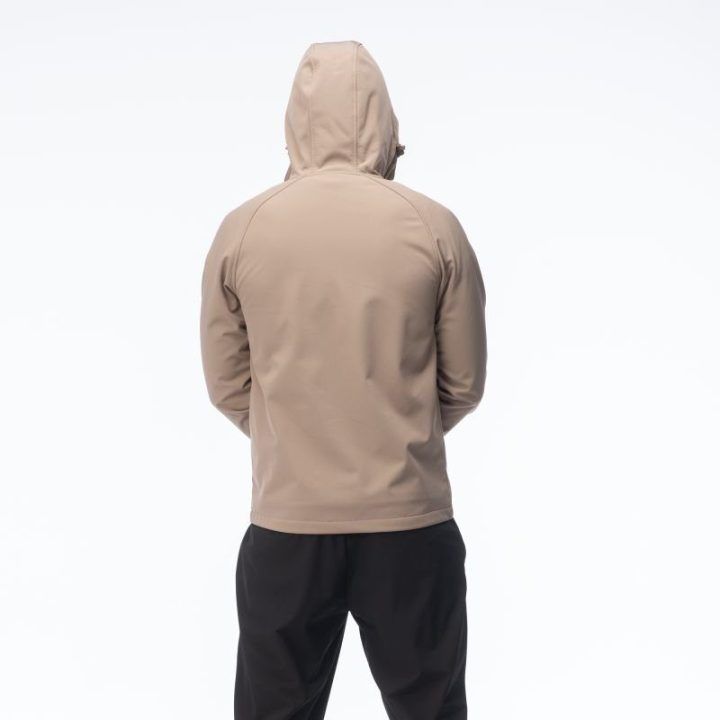 Vyriška softshell striukė su reguliuojamu gobtuvu Martes