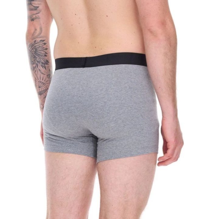 Vyriškos medvilninės bokserinės kelnaitės Levi's, 3 vnt., pilkos