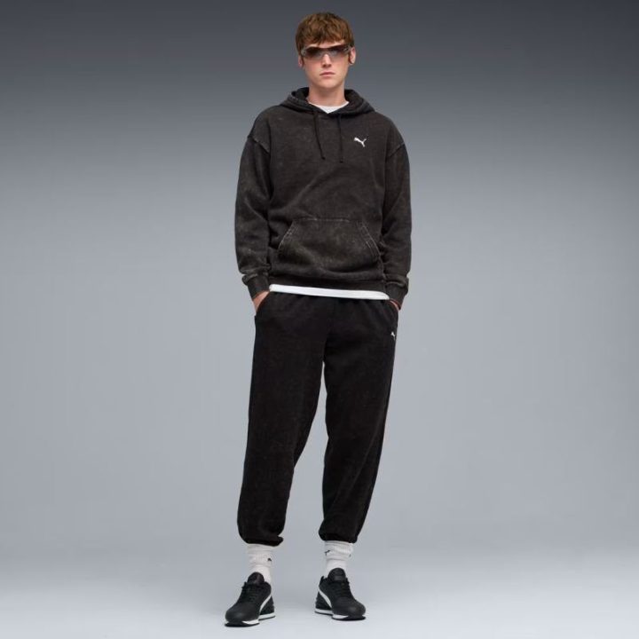 Vyriškas džemperis su gobtuvu Puma ESS Elevated Relaxed Wash 688049