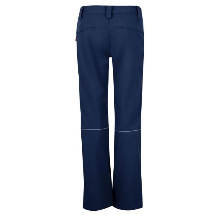 Softshell kelnės vaikams Trollkids Fjell, tamsiai mėlynos