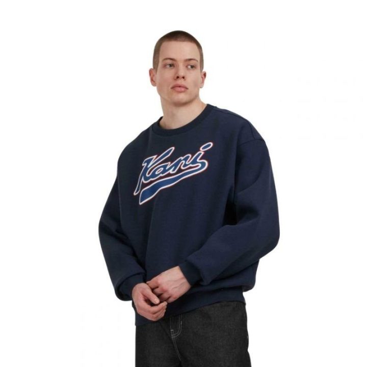 Vyriškas medvilninis džemperis Karl Kani Varsity Print OS