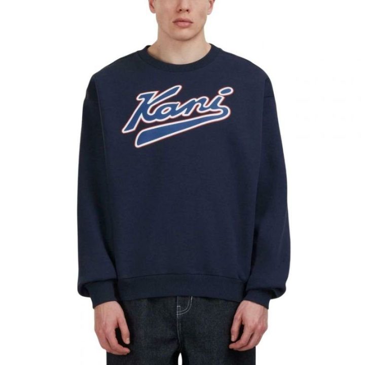Vyriškas medvilninis džemperis Karl Kani Varsity Print OS