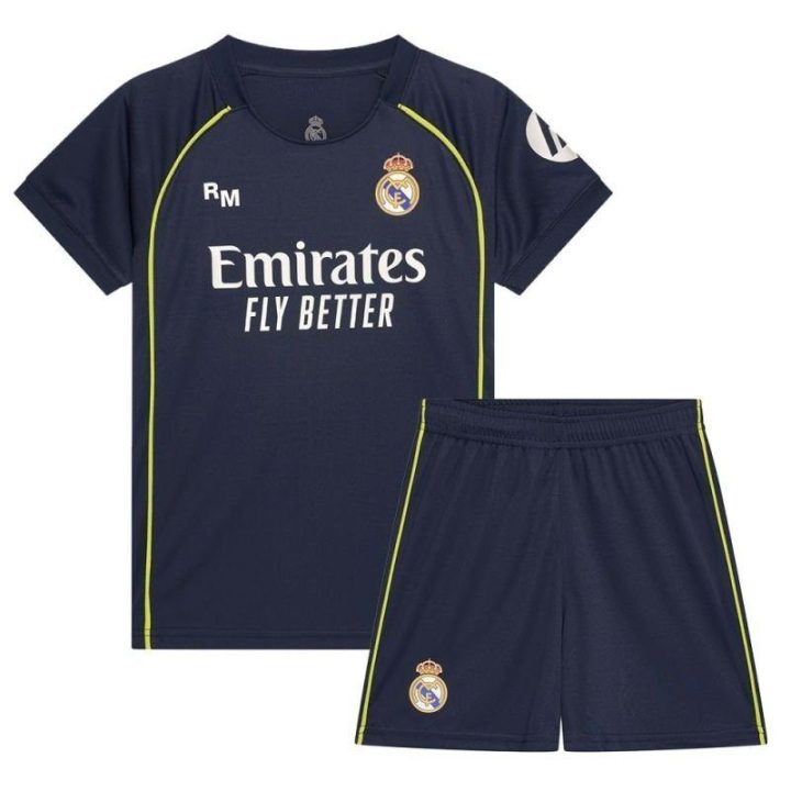 Vaikiškas marškinėlių ir šortų komplektas Real Madrid Mbappe