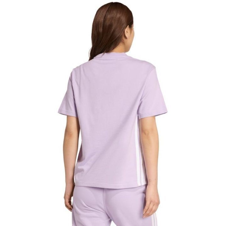 Moteriški marškinėliai adidas Essentials, šviesiai violetiniai