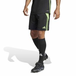 Vyriški treniruočių šortai adidas Tiro 24, juodi ir žali
