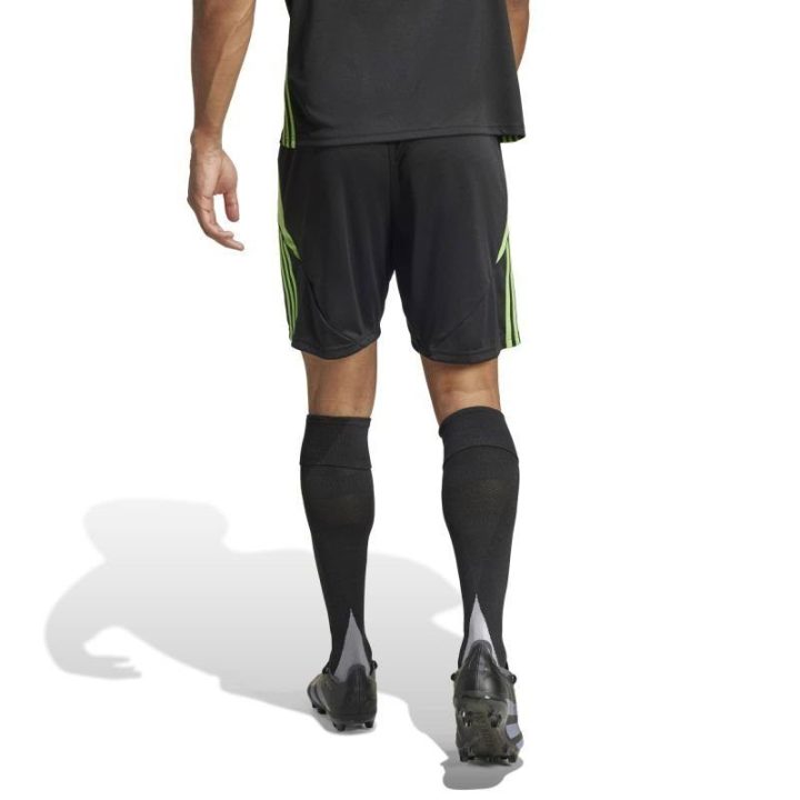 Vyriški treniruočių šortai adidas Tiro 24, juodi ir žali