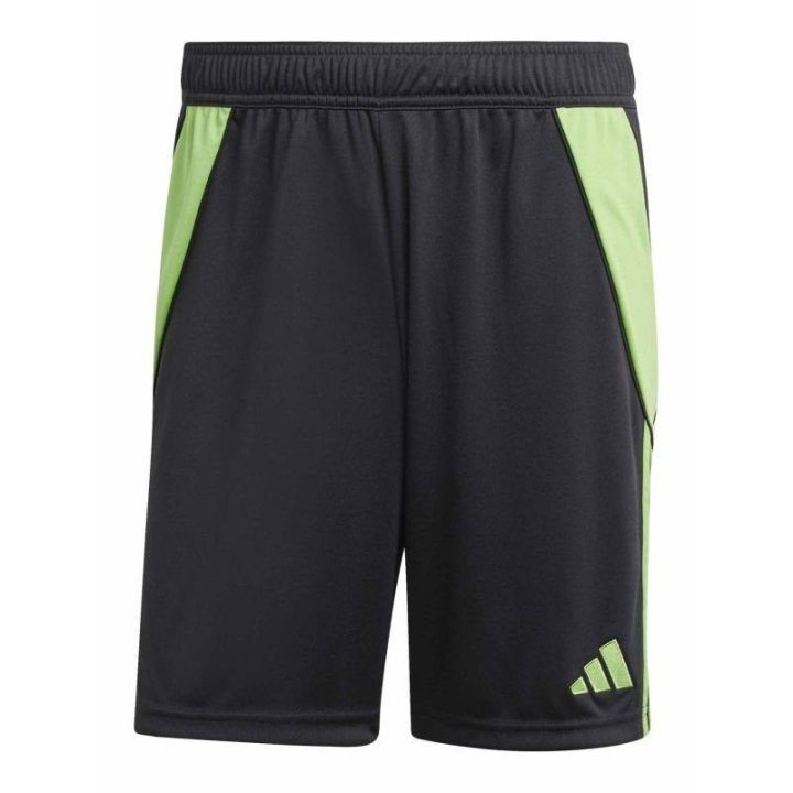 Vyriški treniruočių šortai adidas Tiro 24, juodi ir žali