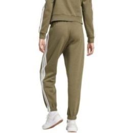 Moteriškos sportinės kelnės adidas 3-Stripes, alyvuogių