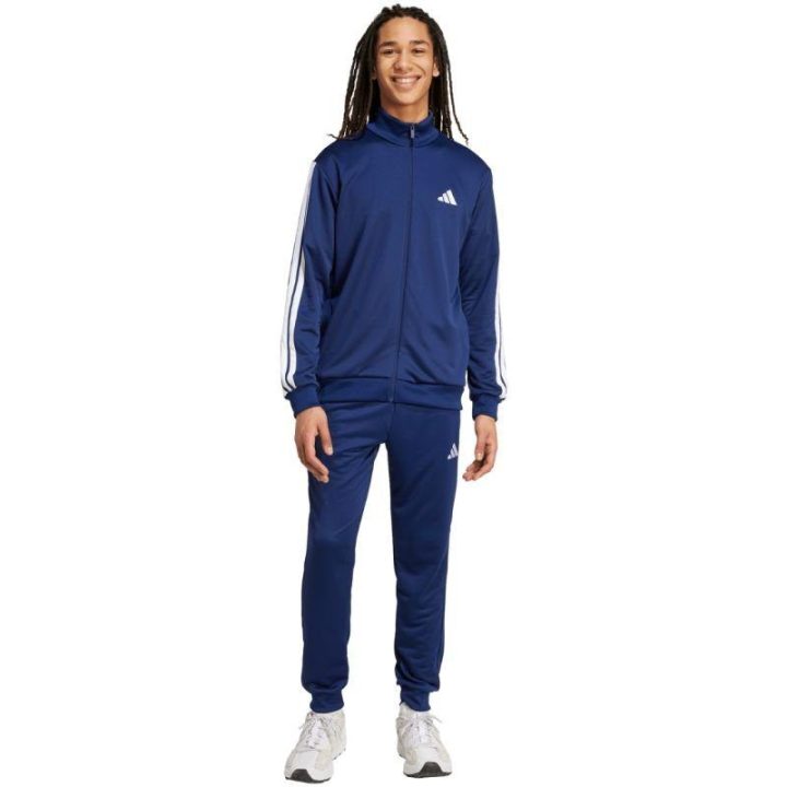 Vyriškas sportinis kostiumas adidas 3-Stripes, tamsiai mėlynas