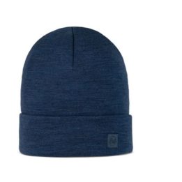Uniseks vilnonė kepurė Buff Merino Heavyweight, tamsiai mėlyna