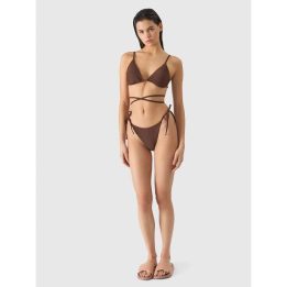 Bikinio viršutinė dalis 4F, ruda