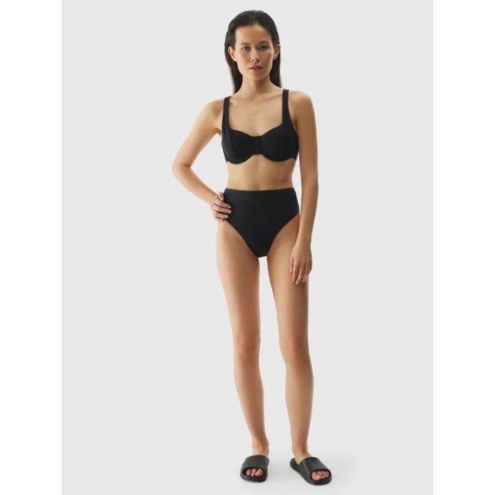 Bikinio liemenėlė balkonetės tipo 4F, juoda