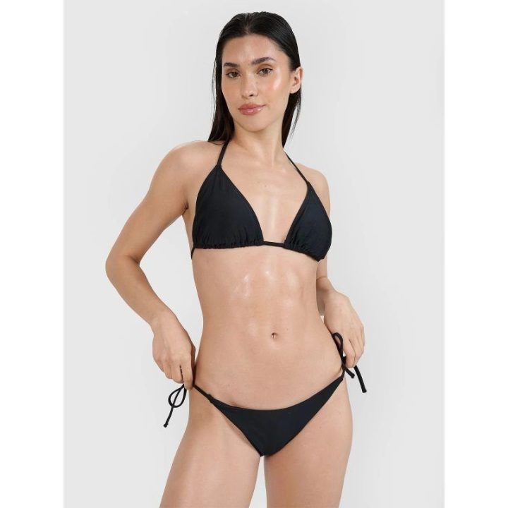 Moteriška bikini viršutinė dalis 4F, juoda