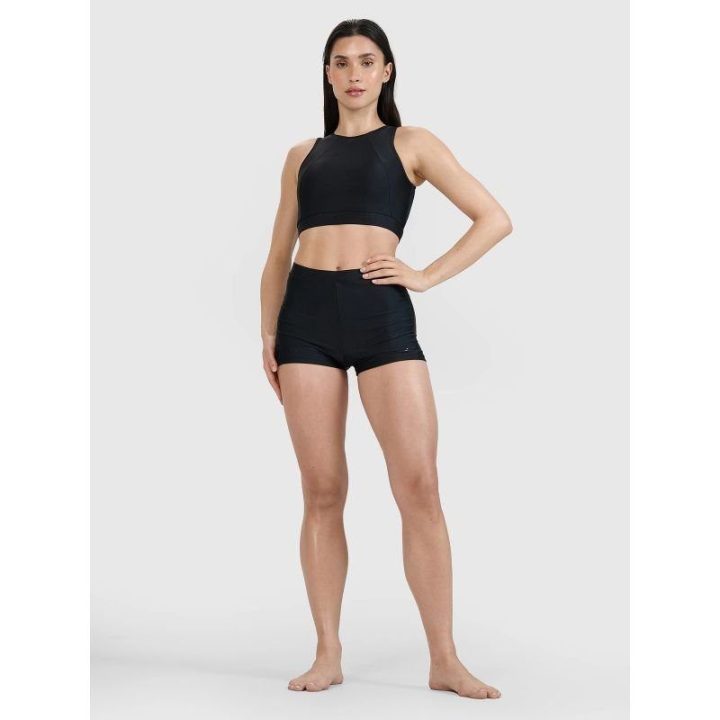 Moteriška sportinė bikinio viršutinė dalis 4F, juoda