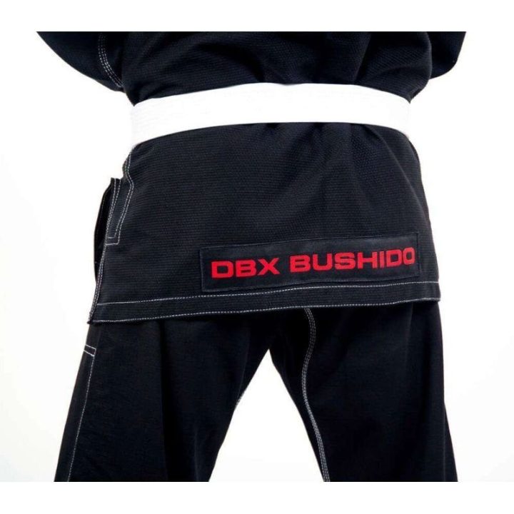 Suaugusiųjų BJJ kimono komplektas DBX BUSHIDO ELITE, juodas