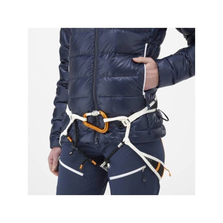 Moteriška pūkinė striukė su gobtuvu Millet Tri Icon, tamsiai mėlyna