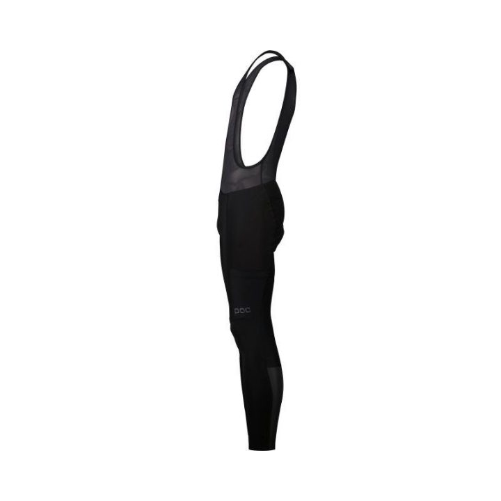 Vyriškos žieminės dviratininko kelnės POC Thermal Cargo Tights, juodos
