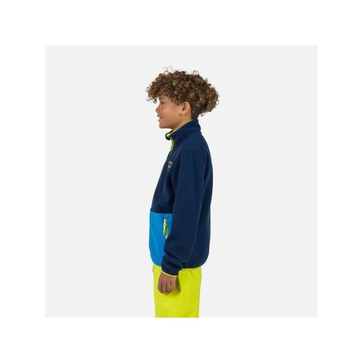 Vaikiškas džemperis Rossignol Alltrack Fleece, tamsiai mėlynas
