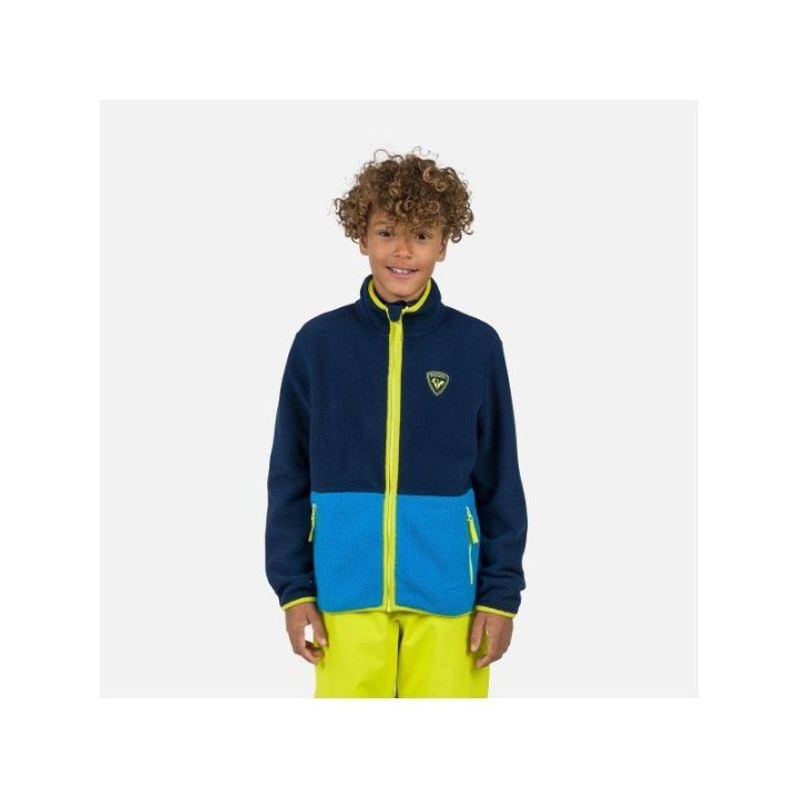Vaikiškas džemperis Rossignol Alltrack Fleece, tamsiai mėlynas